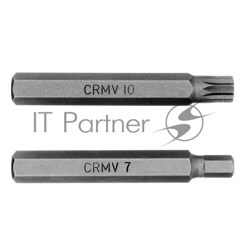 Набор бит HEX, TORX, SPLINE, шестигранный хвостовик 3/8, CrV, 42 шт.// Stels