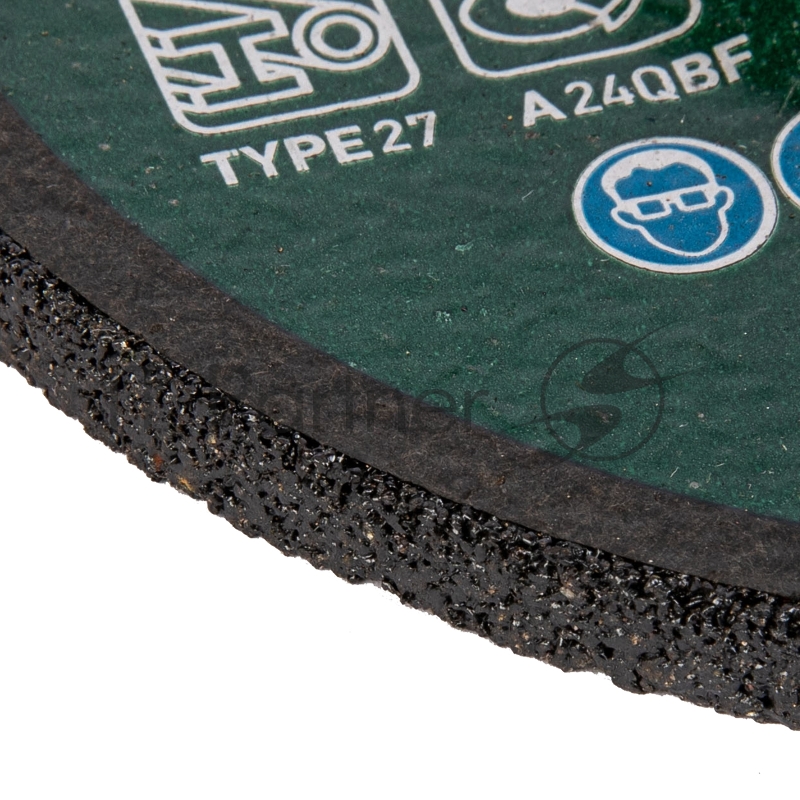 Круг шлифовальный по металлу, 125 х 6,0 х 22,2 мм, 9%WA+75%A+16%B// Сибртех