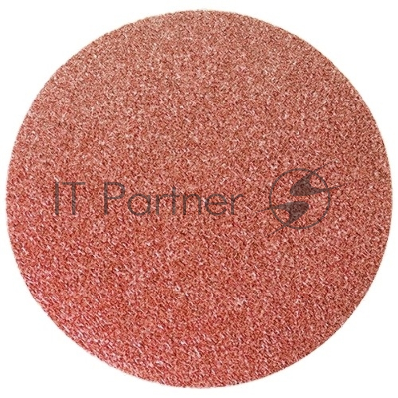 Круг абразивный на ворсовой подложке под липучку, P 60, 125 мм, 10 шт.// Сибртех