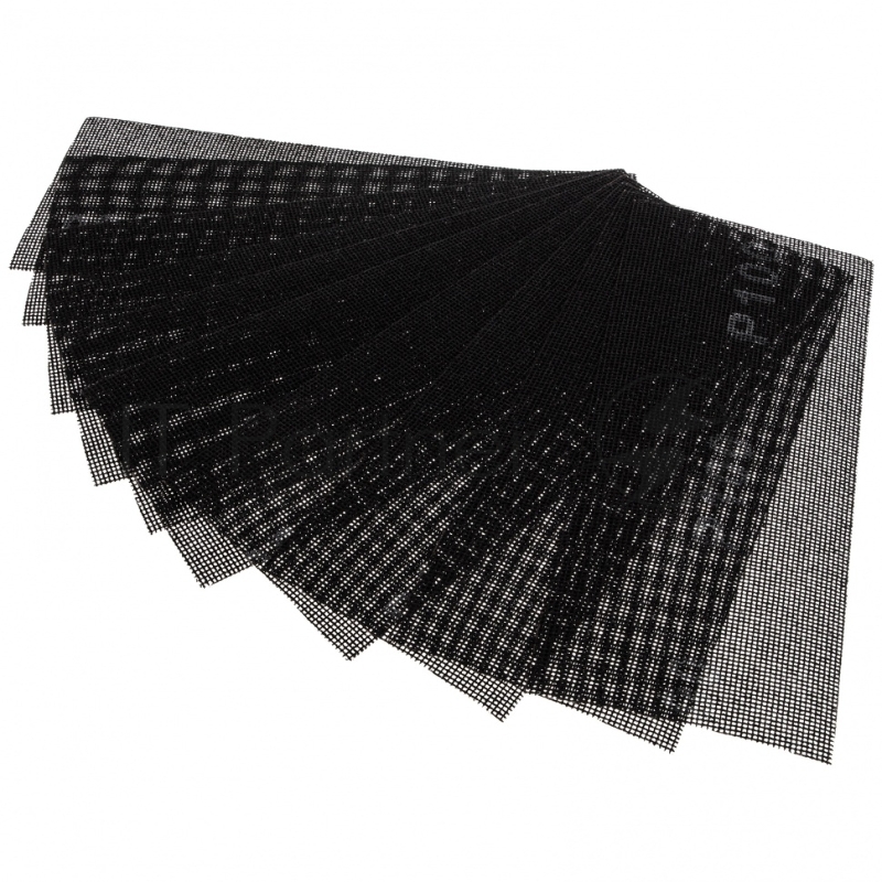 Сетка абразивная, P 100, 115 х 280 мм, 10 шт.// Sparta