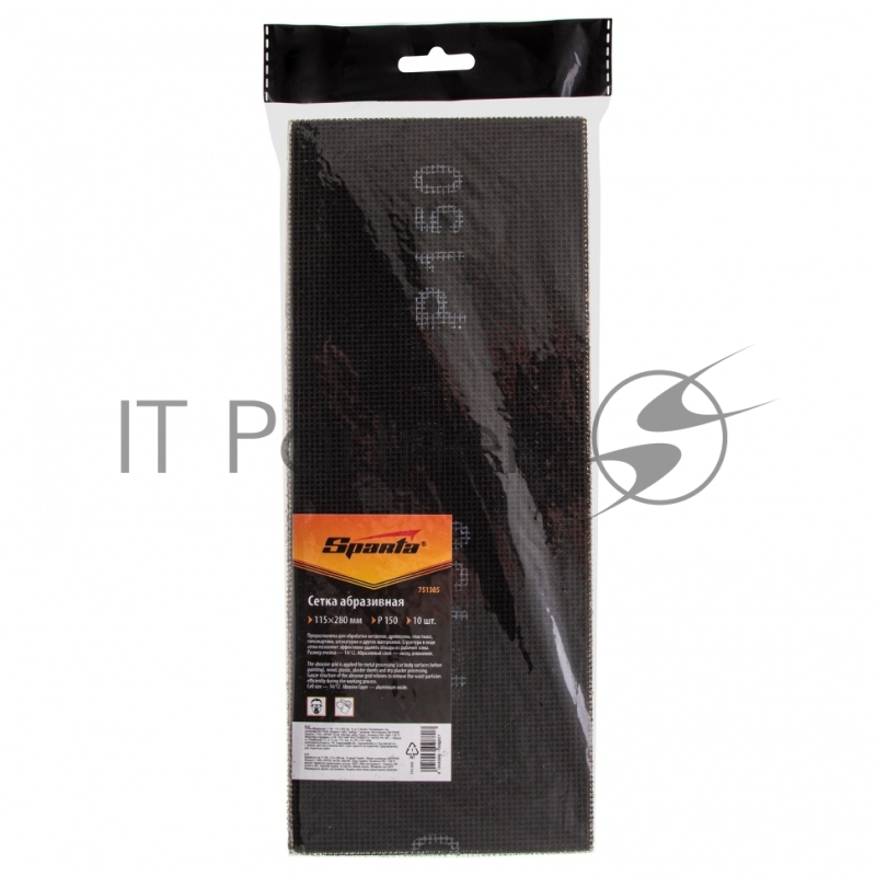 Сетка абразивная, P 150, 115 х 280 мм, 10 шт.// Sparta