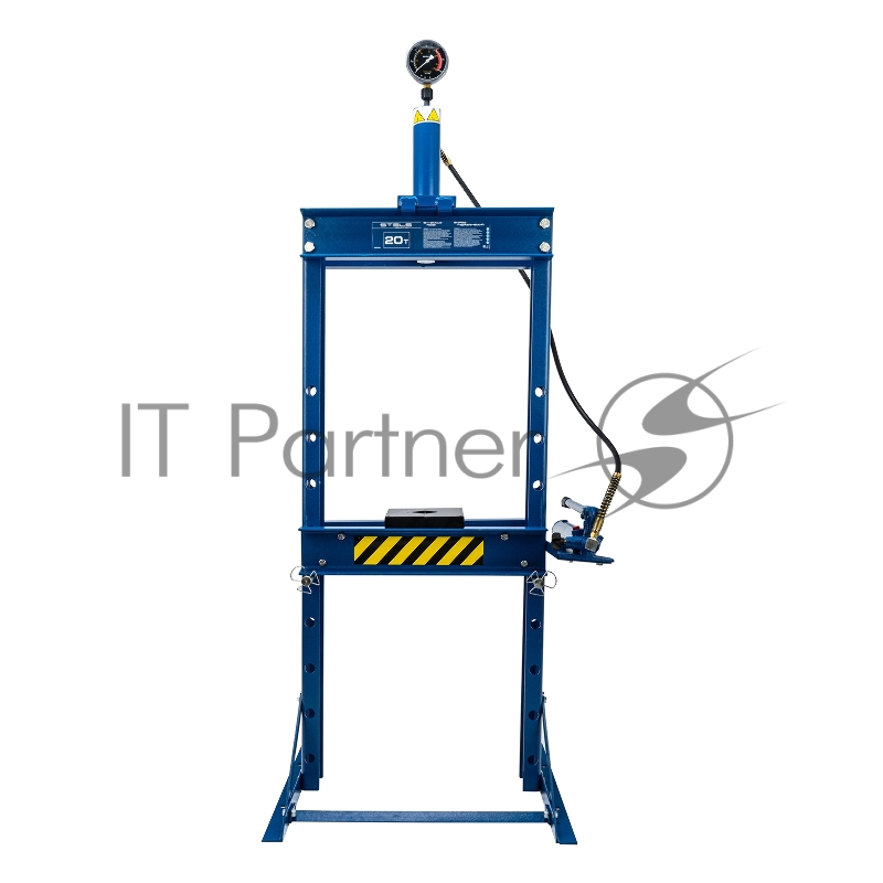 Пресс гидравлический с манометром, 20 т (комплект из 2 частей)// Stels
