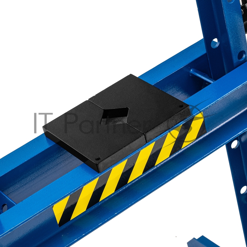 Пресс гидравлический с манометром и педалью, 12 т (комплект из 2 частей)// Stels