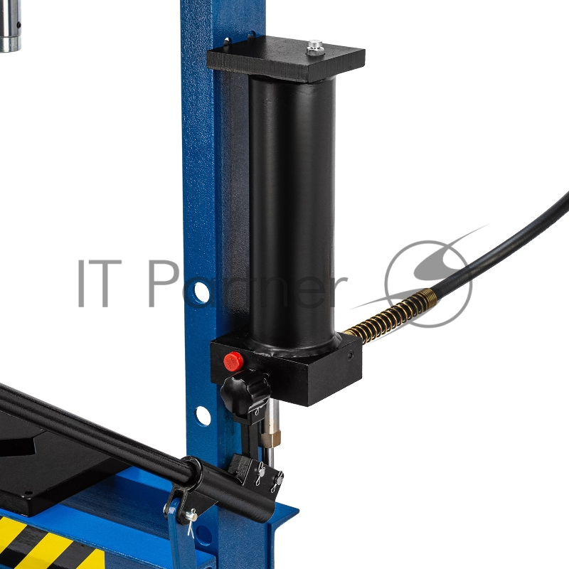 Пресс гидравлический с манометром и педалью, 12 т (комплект из 2 частей)// Stels