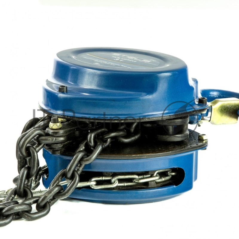 Таль цепная, 3 т, h подъема 3 м, расстояние между крюками 500 мм// Stels