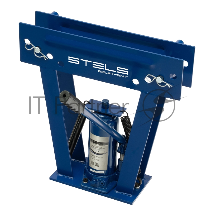 Трубогиб гидравлический, 8 т, в комплекте с башмаками 1/2–1,пласт. кейс.// Stels