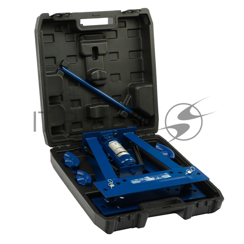 Трубогиб гидравлический, 8 т, в комплекте с башмаками 1/2–1,пласт. кейс.// Stels