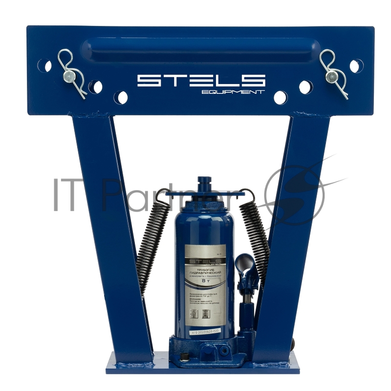 Трубогиб гидравлический, 8 т, в комплекте с башмаками 1/2–1,пласт. кейс.// Stels