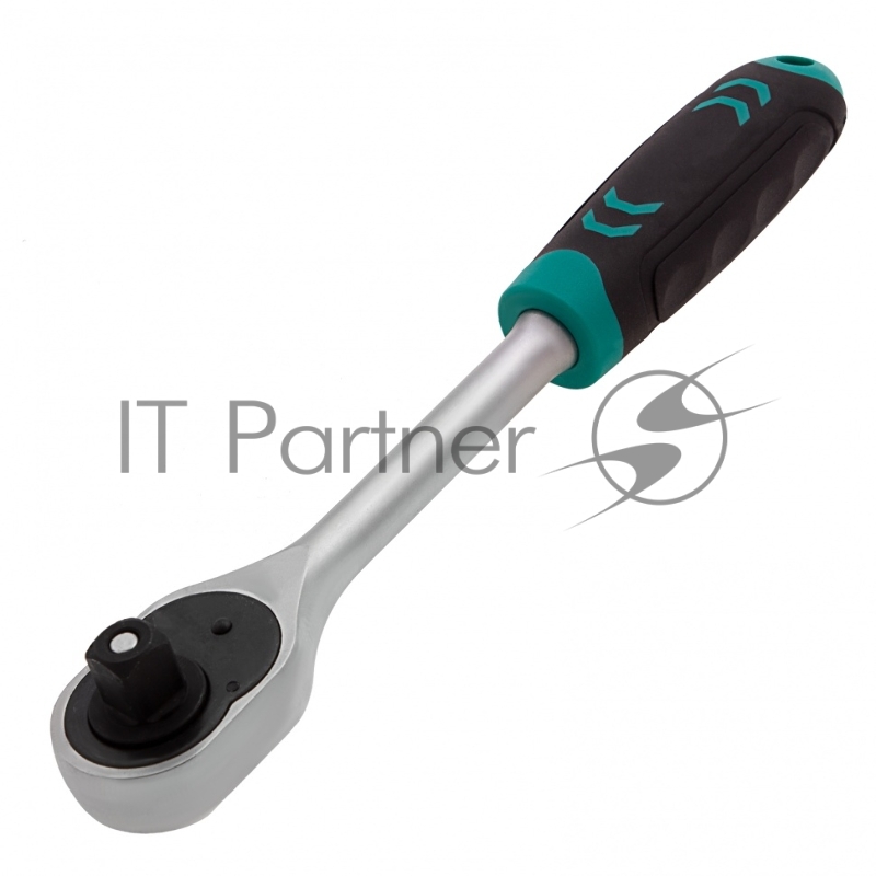 Ключ-трещотка 1/2, 72 зуба, с быстрым сбросом, CrV// Stels