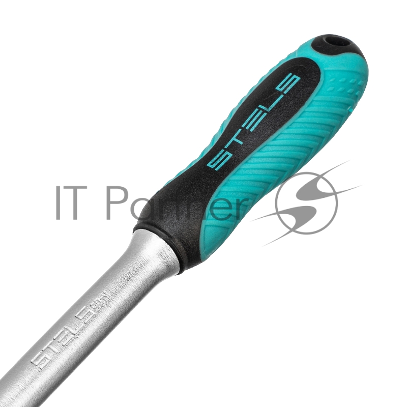 Ключ трещотка 1/4, 72 зуба, с быстрым сбросом. шарнирная СrV // Stels