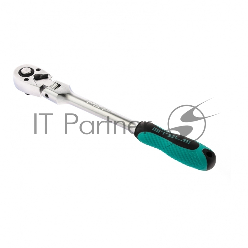 Ключ трещотка 3/8, 72 зуба, с быстрым сбросом. шарнирная СrV // Stels