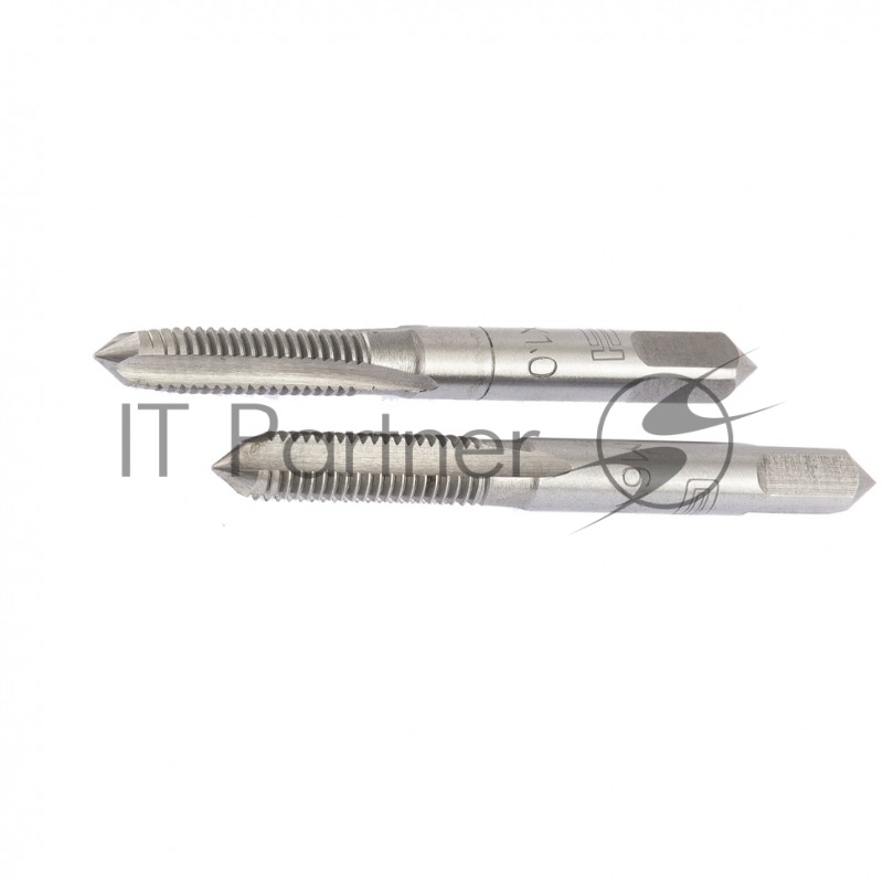 Метчик ручной М6 х 1,0 мм, комплект из 2 шт.// Сибртех