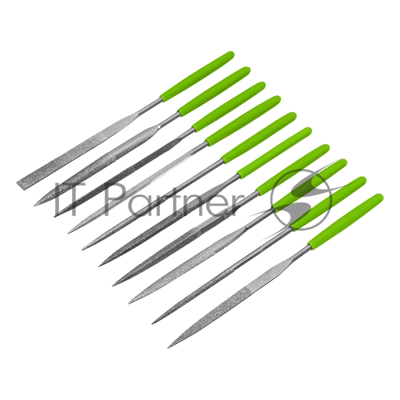 Набор надфилей алмазных, 140х50х3, 10 шт.// Сибртех