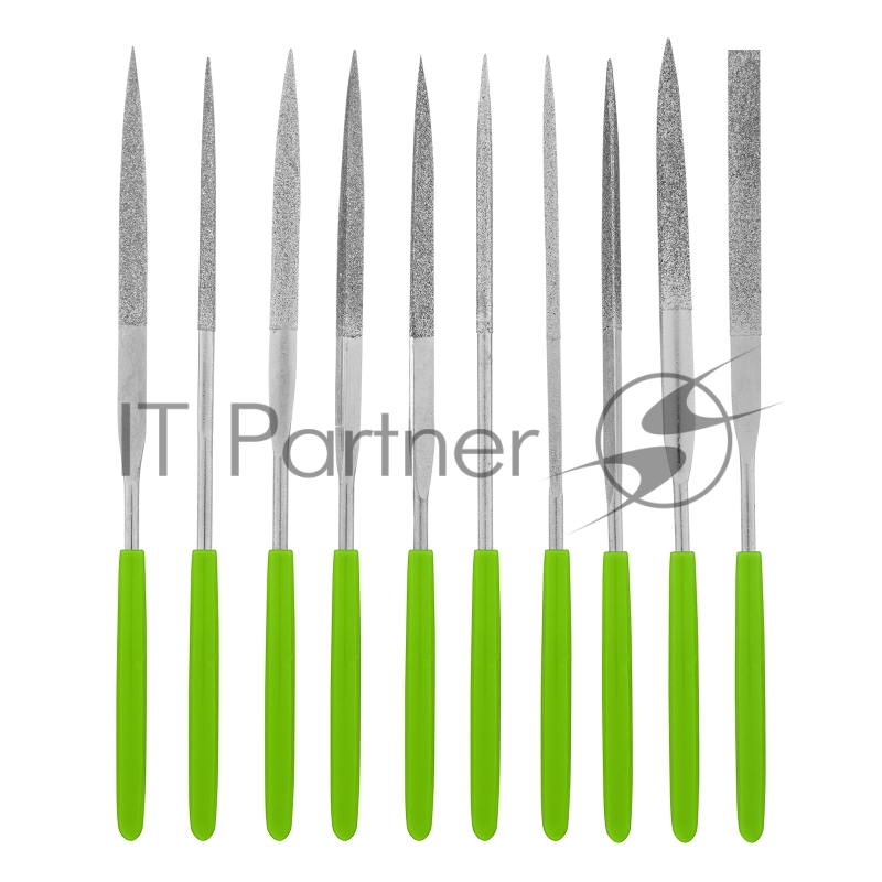 Набор надфилей алмазных, 140х50х3, 10 шт.// Сибртех