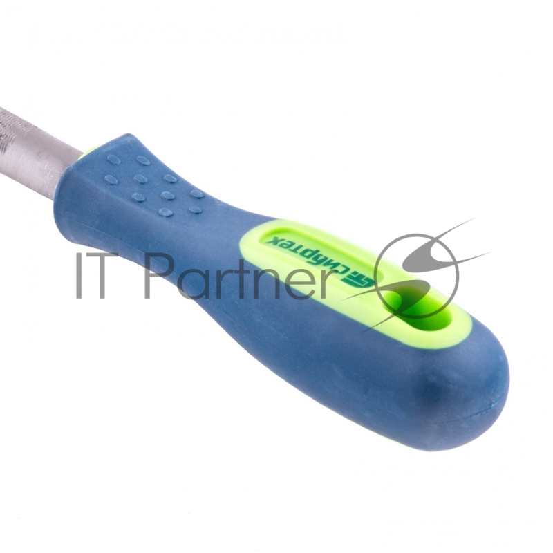 Напильник, 200 мм, полукруглый, двухкомпонентная рукоятка, №2// Сибртех