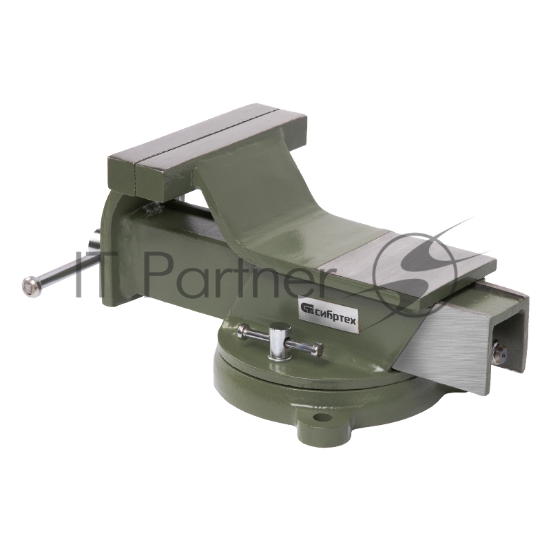 Тиски слесарные, 125 мм, стальные, поворотные// Сибртех