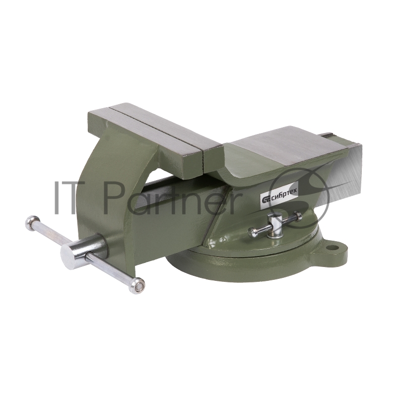 Тиски слесарные, 125 мм, стальные, поворотные// Сибртех