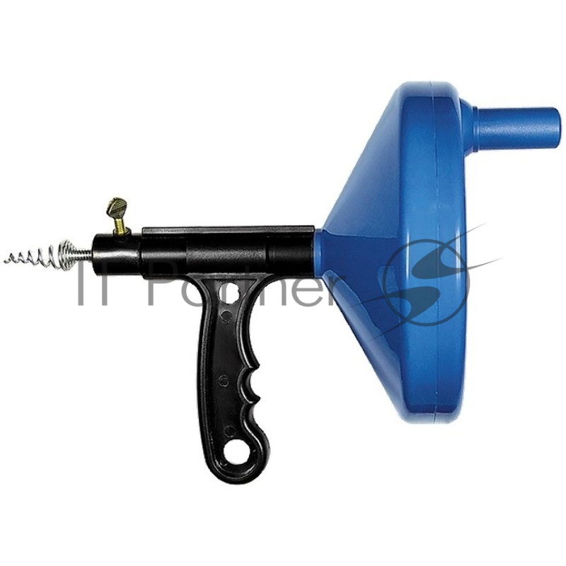 Трос для прочистки труб, длина 3,3 м, диаметр 6 мм, пластмассовый корпус// Сибртех