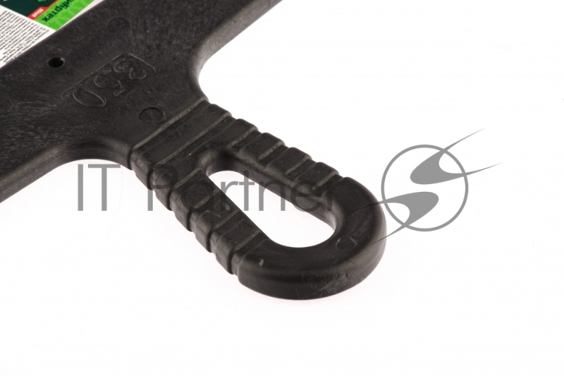 Шпатель из нержавеющей стали, 350 мм, зуб 6х6 мм, пластмассовая ручка// Сибртех