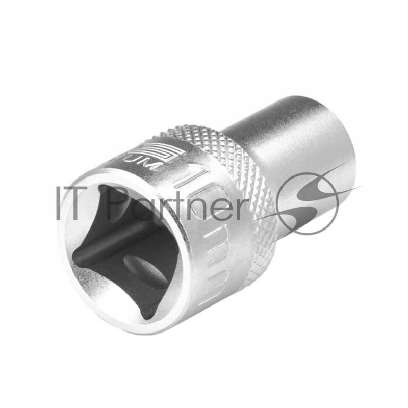 Головка торцевая, 10 мм, 12-гранная, CrV,под квадрат 1/2, хромированная// Stels