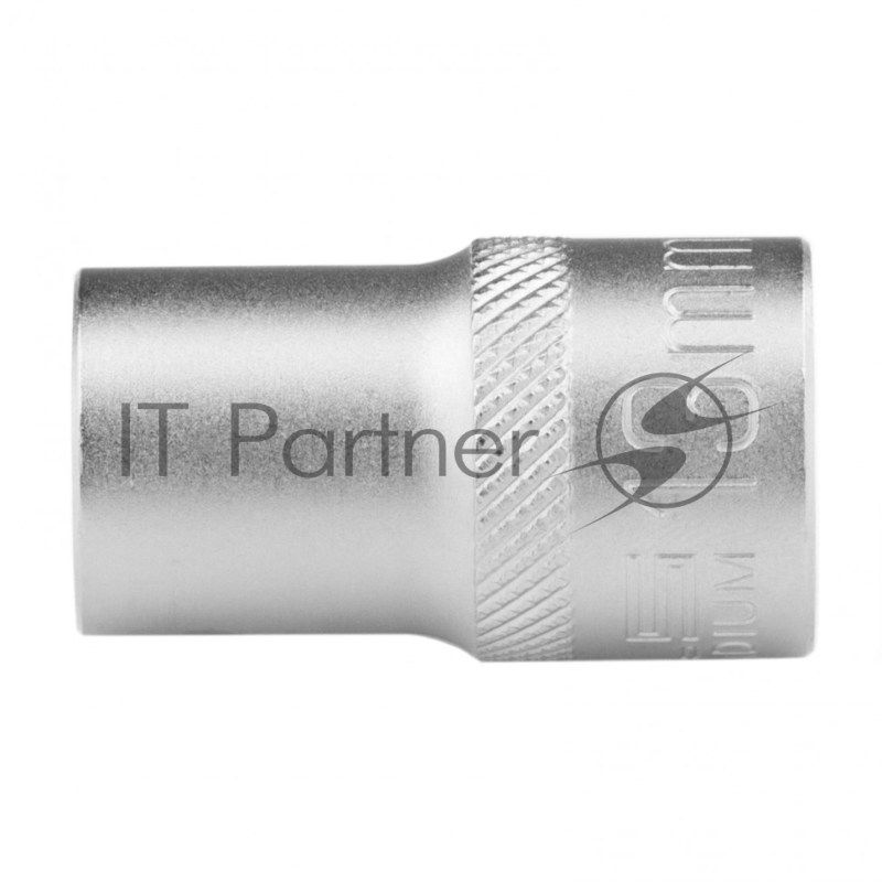 Головка торцевая, 13 мм, 12-гранная, CrV, под квадрат 1/2, хромированная// Stels