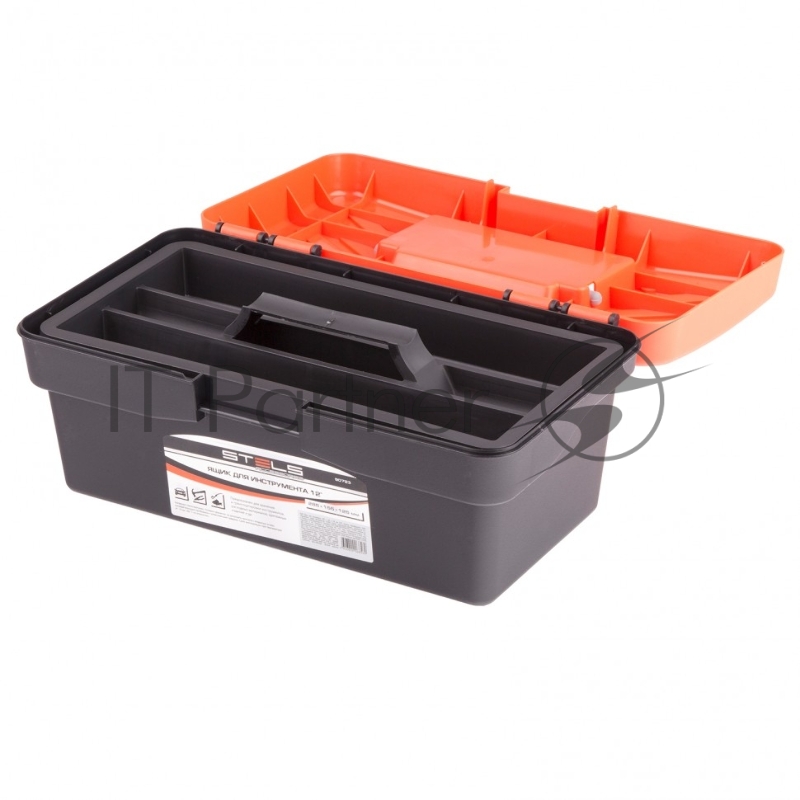 Ящик для инструмента 12, 285х155х125 мм, пластик, Россия// Stels