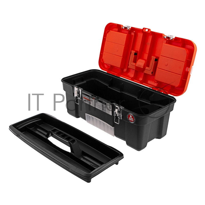 Ящик для инструмента с мет. замками 22, 560х285x235 мм Россия// Stels