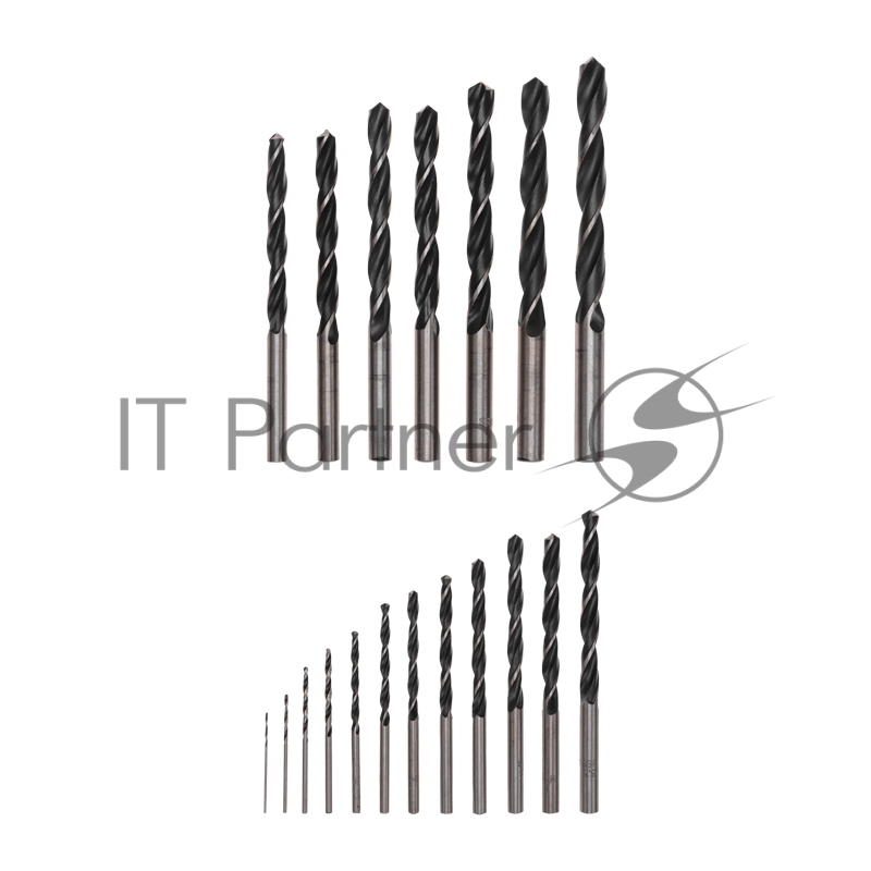 Набор сверл по металлу 1-10 мм (через 0,5 мм), 19 шт. HSS 4241 Ш/Х Kranz