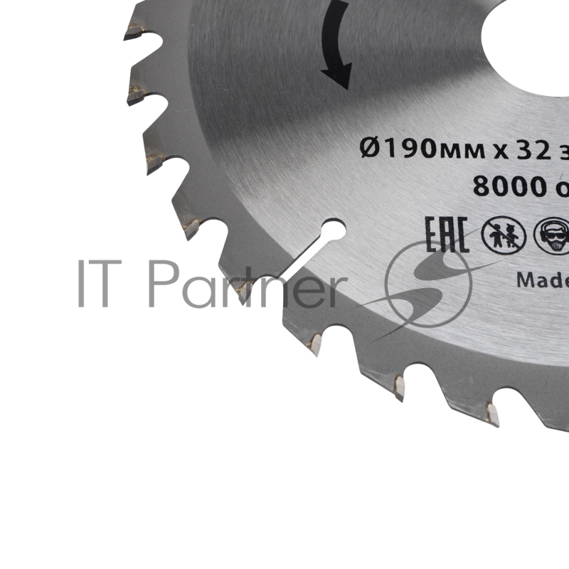 Диск пильный 190 мм х 32 зуб х 30/20 мм Kranz