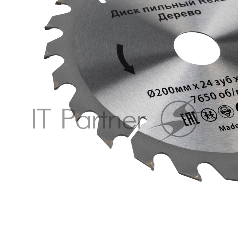 Диск пильный 200 мм х 24 зуб х 30/20 мм Kranz