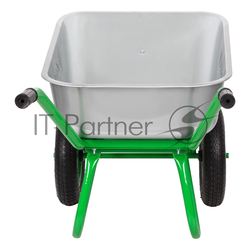 Тачка садово-строительная 2-х колесная, грузоподъемность 230 кг, объем 90 л// Сибртех