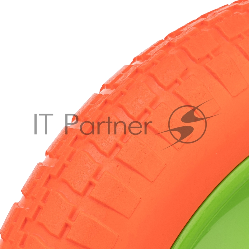 Колесо полиуретановое 3.00-8, длина оси 90мм, подшипник 16мм// Сибртех