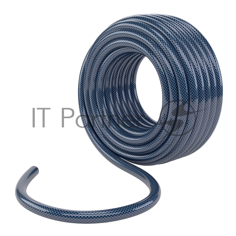 Шланг поливочный армированный ПВХ 3/4, 15м, урожайный// Сибртех