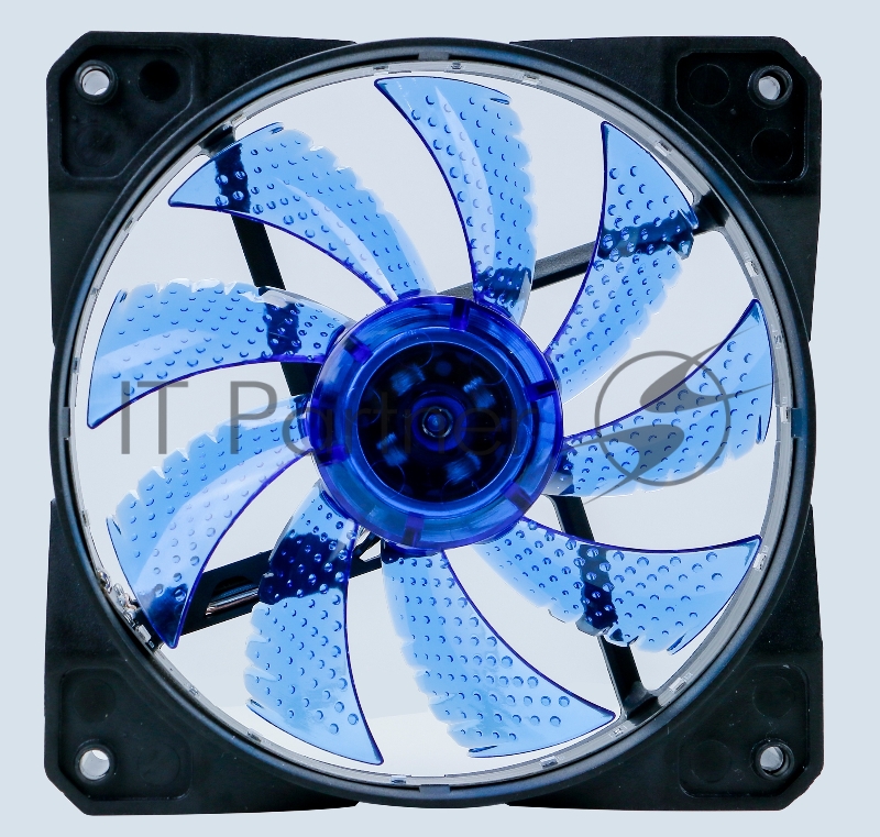 Вентилятор Digma DFAN-LED-BLUE 120x120x25mm 3-pin 4-pin (Molex)23dB 115gr LED Ret