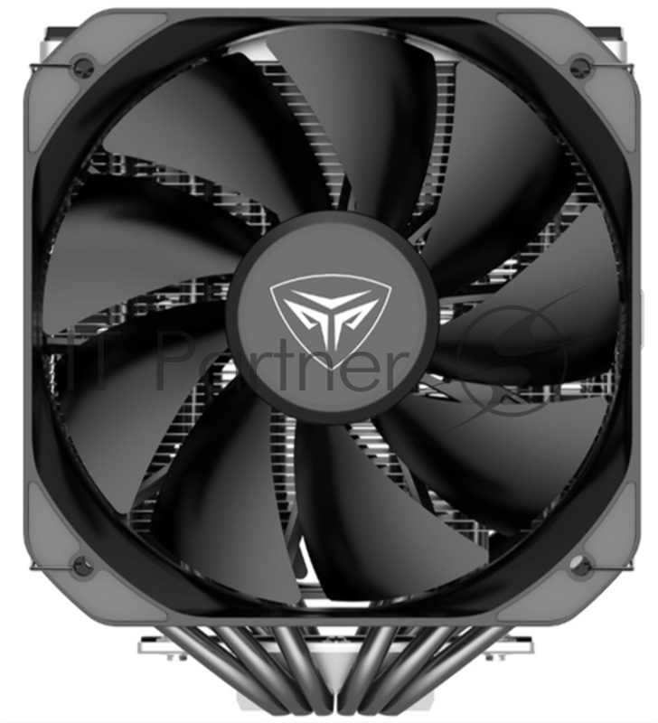 Кулер PCCooler G6 BK S115X/1200/1700/20XX /AM4/AM5 (8 шт/кор, TDP 250W, 2x130mm PWM FAN, 6 тепловых трубок 6мм, 400-1600RPM, 10-29dBa)