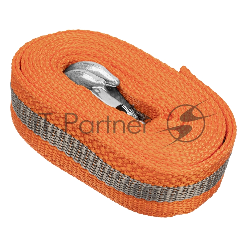 Трос буксировочный STELS 54382 7 тонн 2 крюка сумка на молнии россия