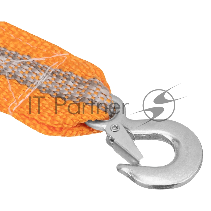 Трос буксировочный STELS 54383 10 тонн 2 крюка сумка на молнии россия