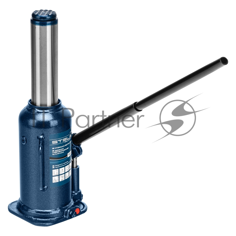 Домкрат гидравлический бутылочный, 16 т, h подъема 227–457 мм// Stels