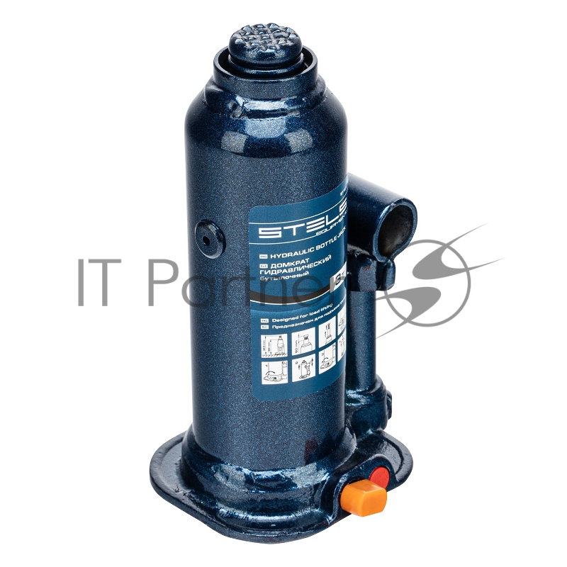 Домкрат гидравлический бутылочный, 3 т, h подъема 188–363 мм// Stels