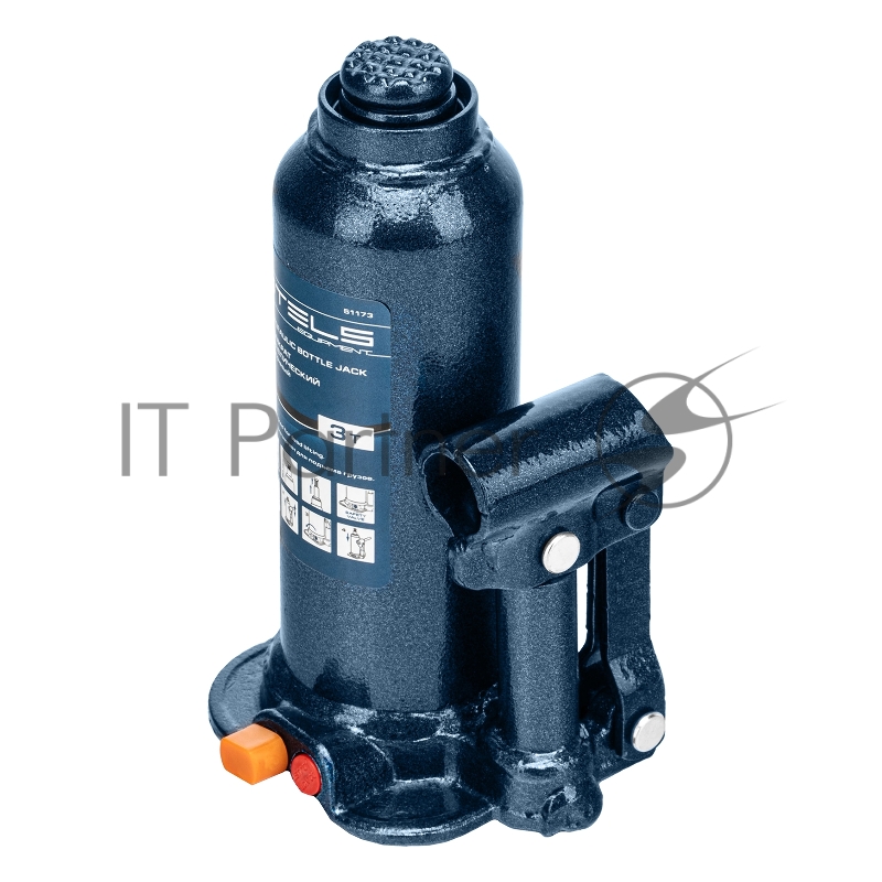 Домкрат гидравлический бутылочный, 3 т, h подъема 188–363 мм, в пласт. кейсе// Stels