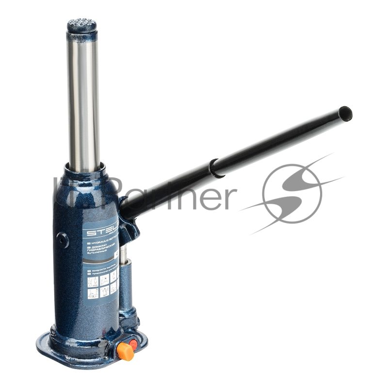 Домкрат гидравлический бутылочный, 4 т, h подъема 188–363 мм, в пласт. кейсе// Stels