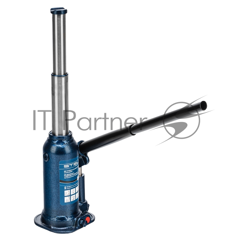 Домкрат гидравлический бутылочный телескопический, 2 т, подъем 170-380 мм// Stels