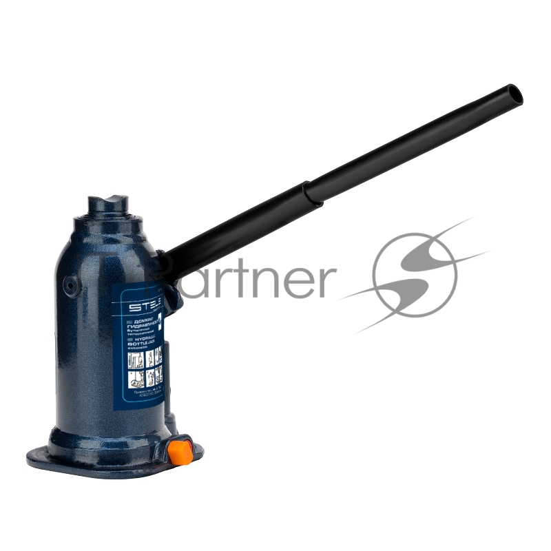 Домкрат гидравлический бутылочный телескопический, 4 т, подъем 170-420 мм// Stels