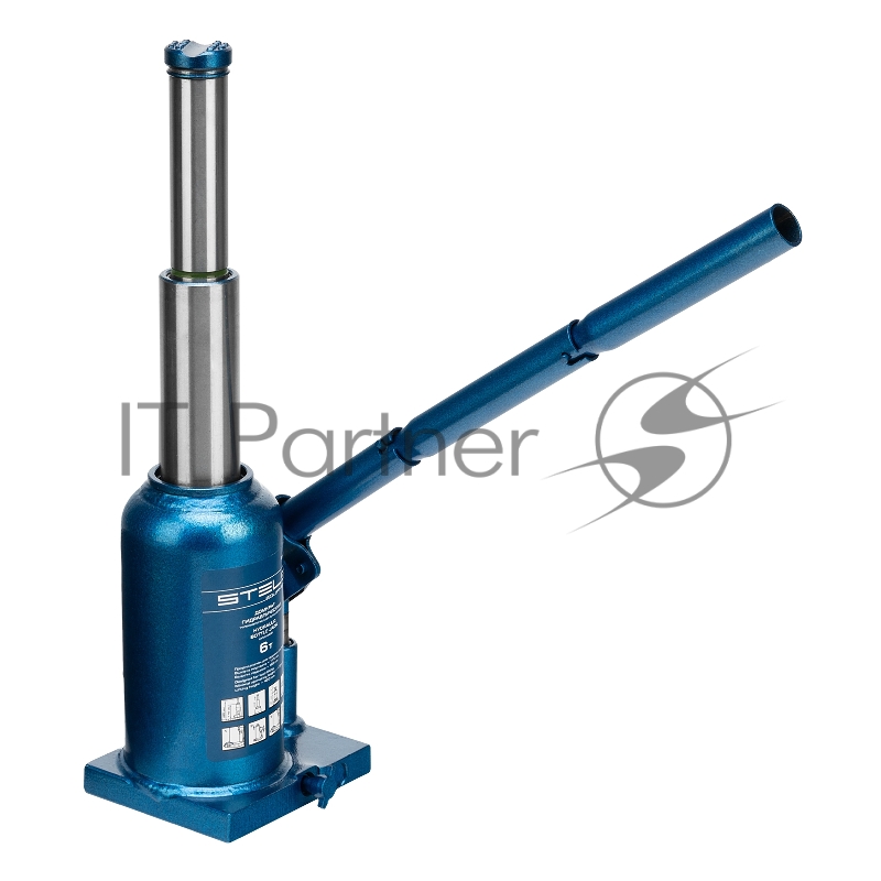 Домкрат гидравлический бутылочный телескопический, 6 т, h подъема 170–420 мм// Stels