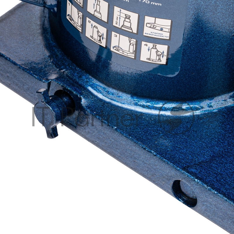 Домкрат гидравлический бутылочный телескопический, 8 т, h подъема 170–430 мм// Stels