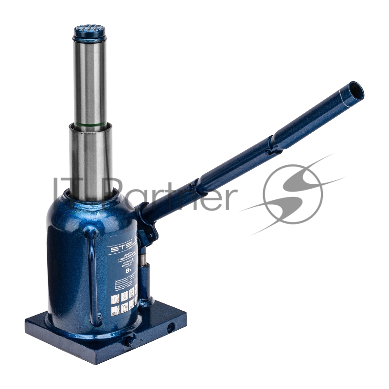 Домкрат гидравлический бутылочный телескопический, 8 т, h подъема 170–430 мм// Stels