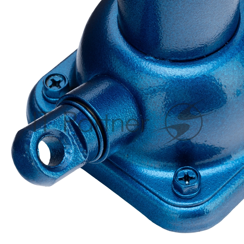 Домкрат механический бутылочный, 2 т, h подъема 210–390 мм, 2 части (домкрат, ручка)// Stels