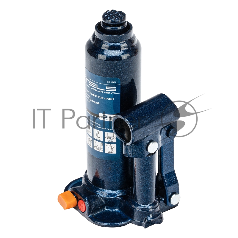 Домкрат гидравлический бутылочный, 2 т, h подъема 178-338 мм// Stels