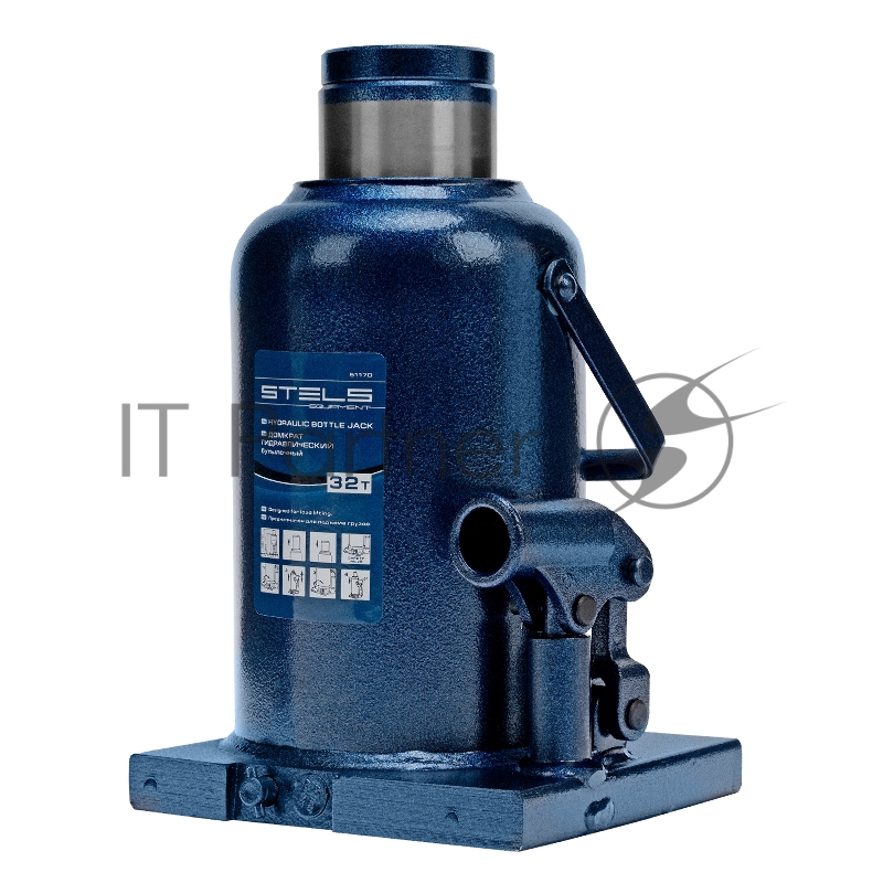 Домкрат гидравлический бутылочный, 32 т, h подъема 260-420 мм// Stels