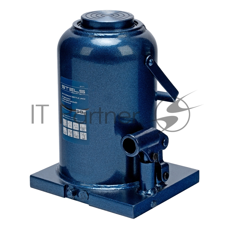 Домкрат гидравлический бутылочный, 50 т, h подъема 280-450 мм// Stels